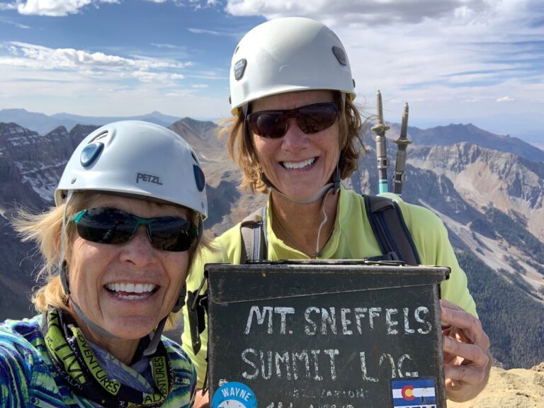 Summit of Mt Sneffels